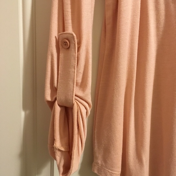 Peach Vanity Top with Blingy Heart Valentine’s Day - Picture 2 of 5